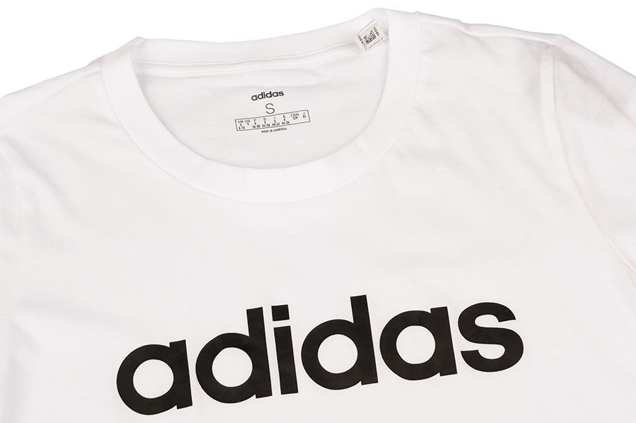 adidas T-Shirt damen Essentials Linear Slim Tee DU0629