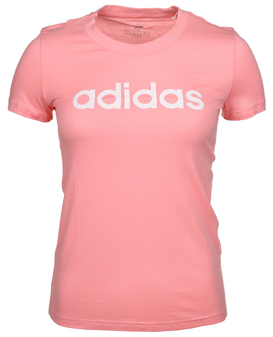 adidas T-Shirt für Damen Essentials Linear Slim Tee FM6423