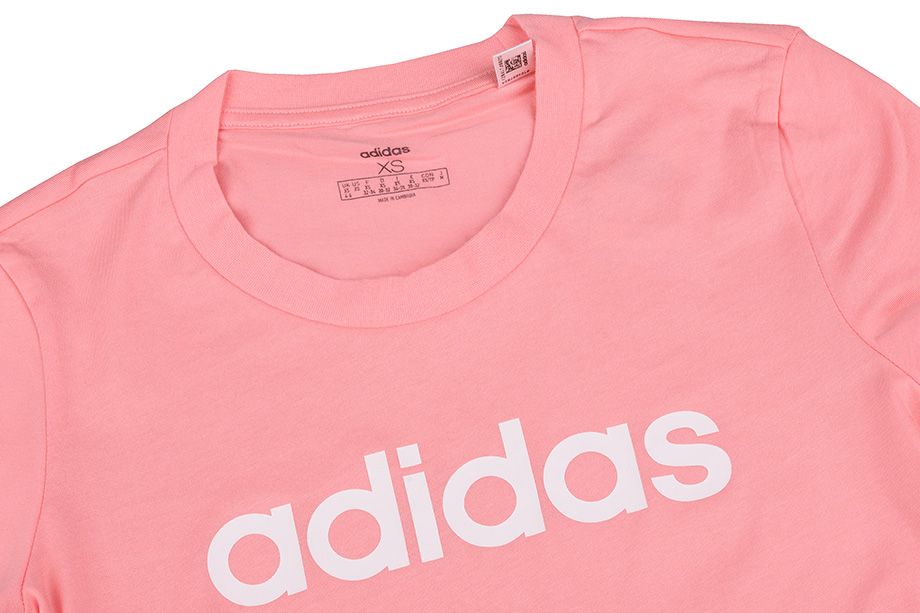 adidas T-Shirt für Damen Essentials Linear Slim Tee FM6423