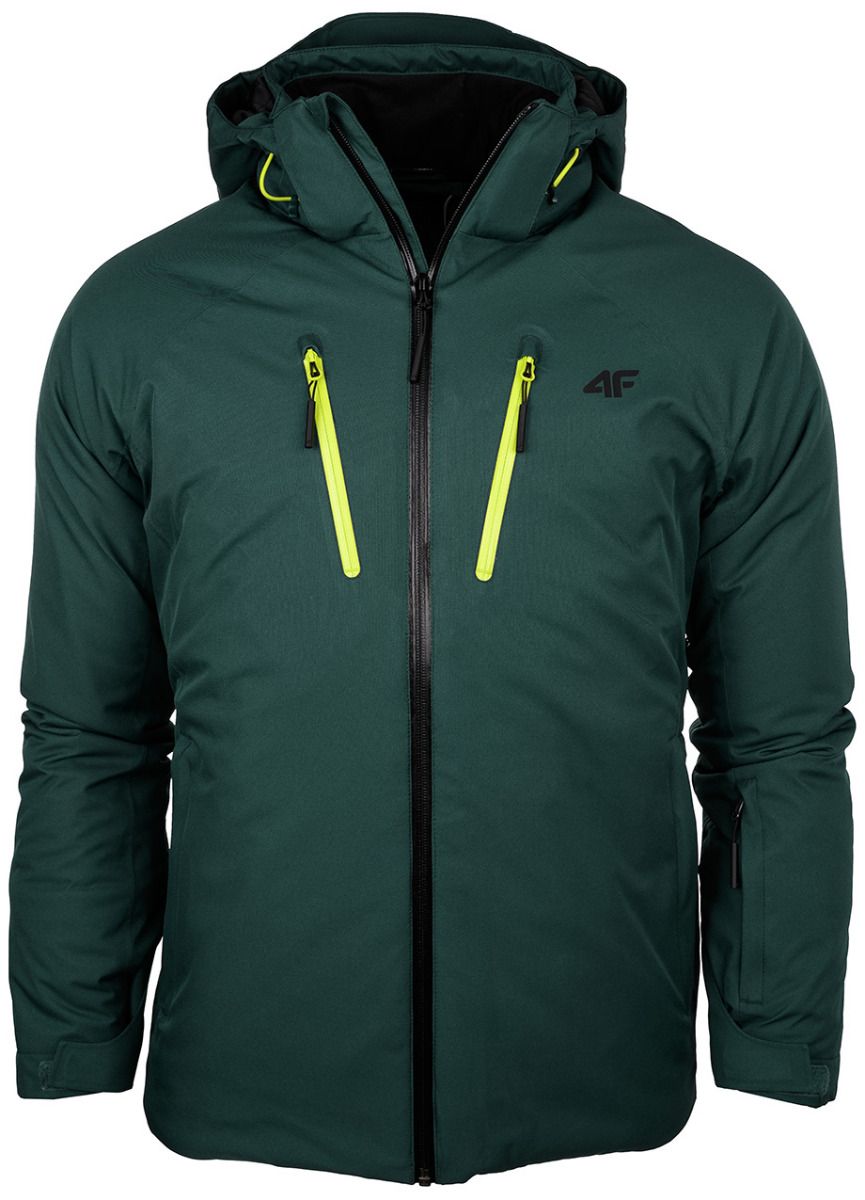 4F Herren Skijacke Reißverschlussjacke mit Kapuze H4Z20 KUMN005 46S