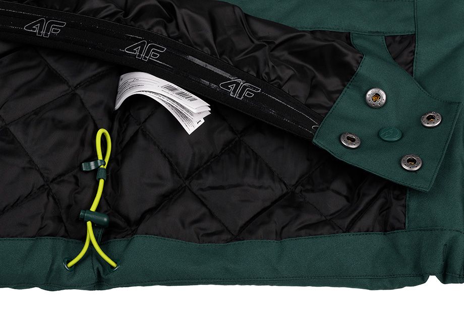 4F Herren Skijacke Reißverschlussjacke mit Kapuze H4Z20 KUMN005 46S