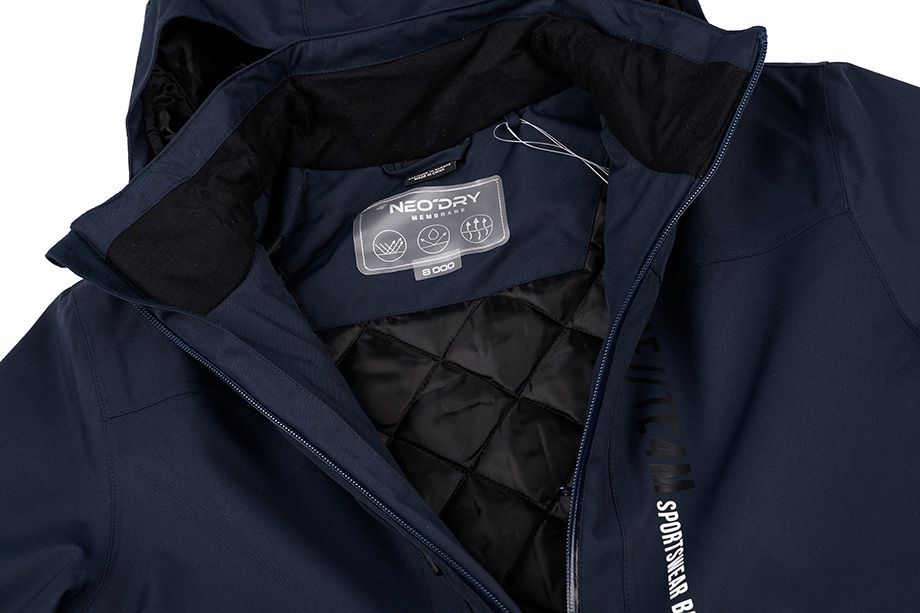 4F Herren Skijacke Reißverschlussjacke mit Kapuze H4Z20 KUMN003 31S
