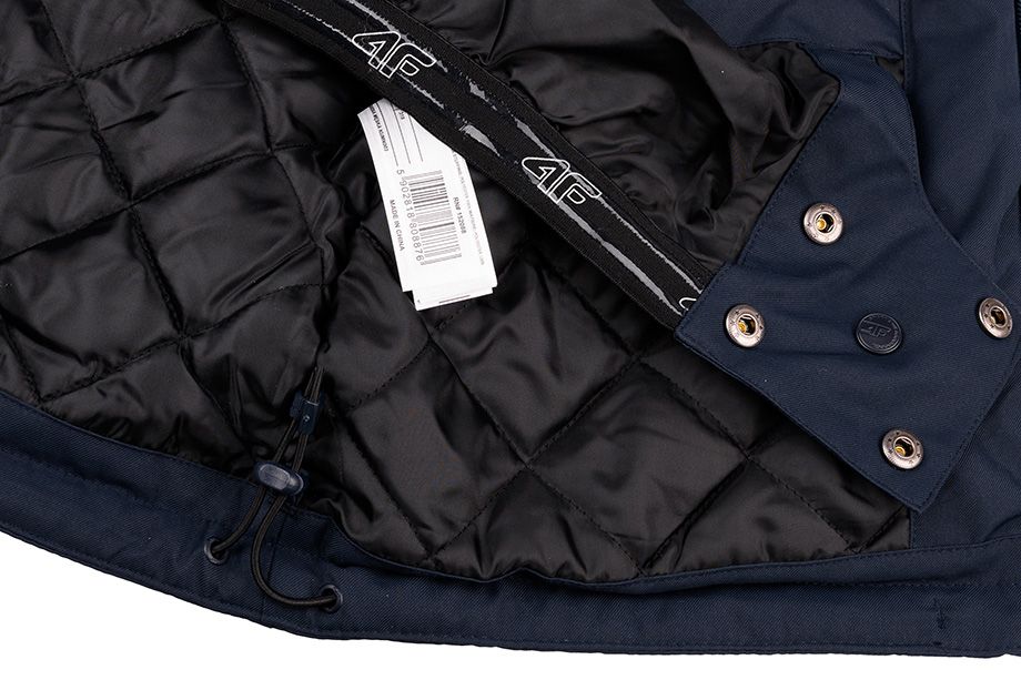 4F Herren Skijacke Reißverschlussjacke mit Kapuze H4Z20 KUMN003 31S