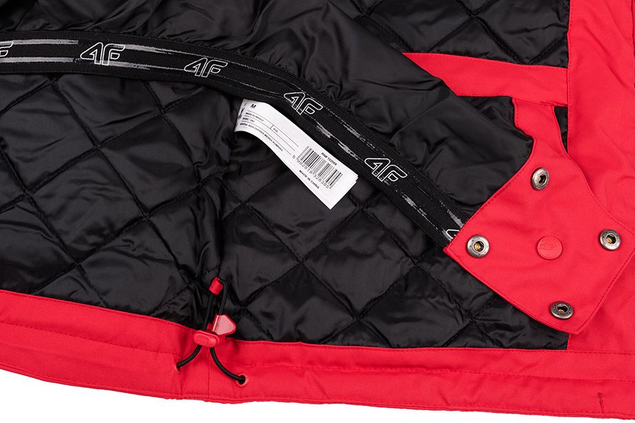 Kurtka Herren Skijacke Reißverschlussjacke mit Kapuze H4Z20 KUMN003 61S