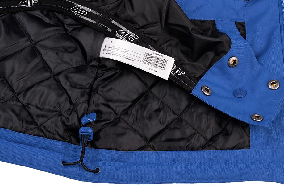 4F Herren Skijacke Reißverschlussjacke mit Kapuze H4Z20 KUMN003 36S