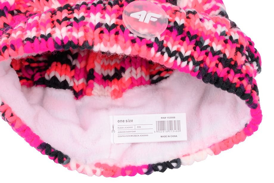 4F Wintermütze für Mädchen HJZ20 JCAD005 55S