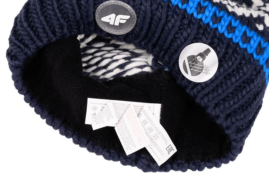 4F Wintermütze für einen Jungen HJZ20 JCAM008 31S