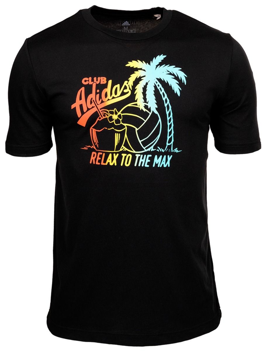 adidas Herren T-Shirt Vacay Ready Relax To The Max Tee GL3222