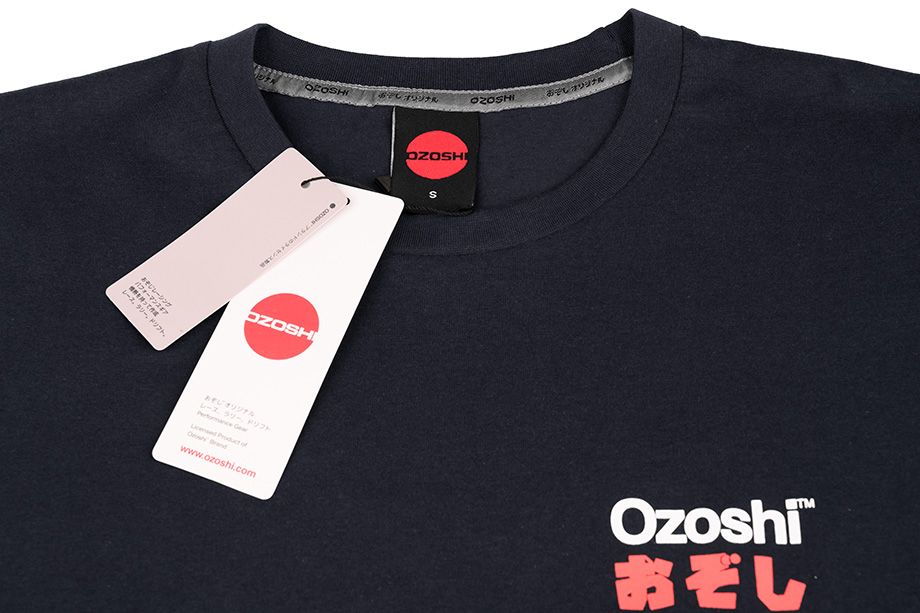 Ozoshi Herren T-Shirt Isao dunkelblauTSH O20TS005