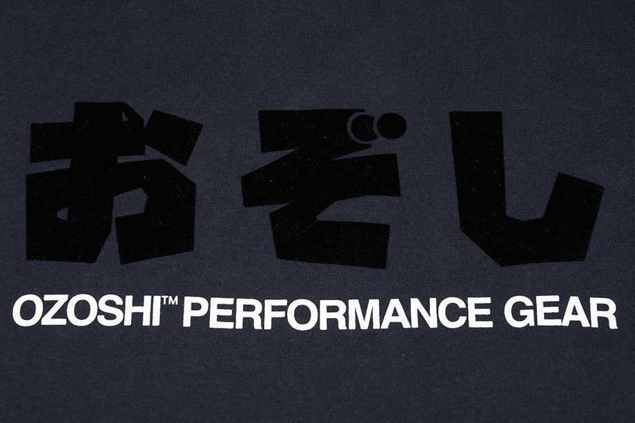 Ozoshi Herren T-Shirt Haruki dunkelblau TSH O20TS011