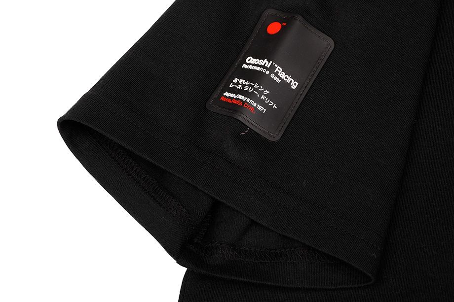 Ozoshi Herren T-Shirt Naoto weiß O20TSRACE004