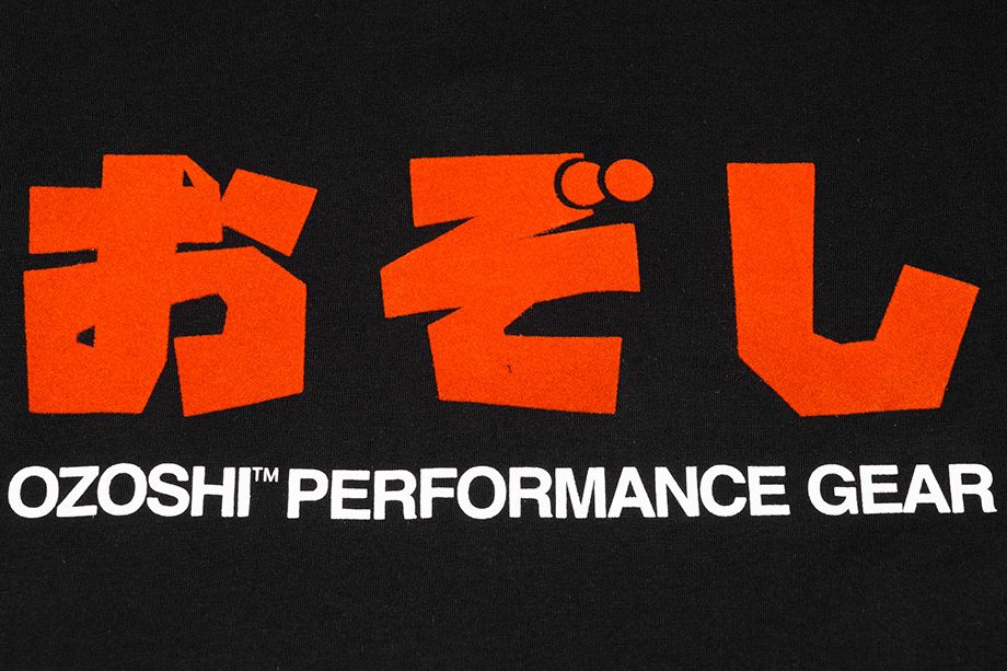 Ozoshi Herren T-Shirt Haruki schwarz TSH O20TS011