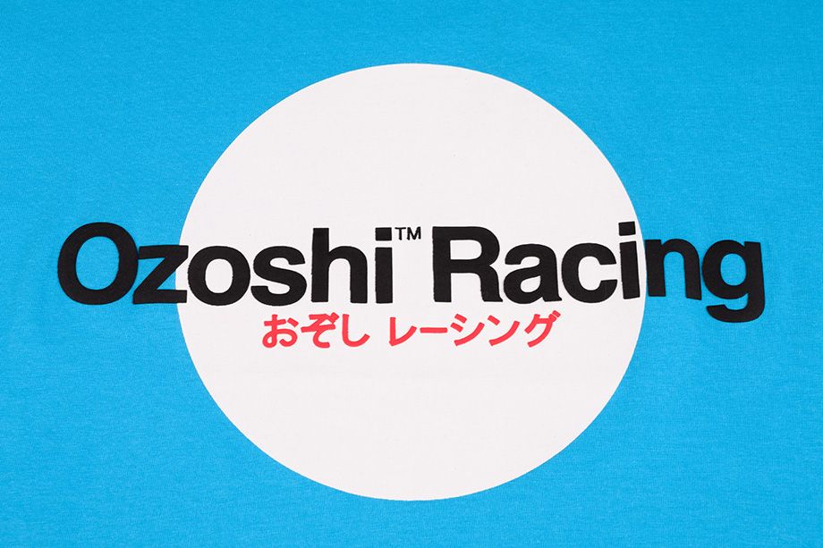 Ozoshi Herren T-Shirt  Yoshito blau O20TSRACE005