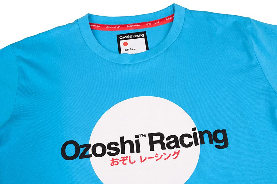 Ozoshi Herren T-Shirt  Yoshito blau O20TSRACE005