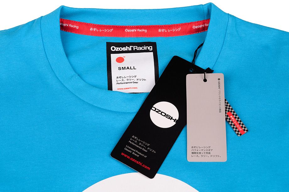 Ozoshi Herren T-Shirt  Yoshito blau O20TSRACE005