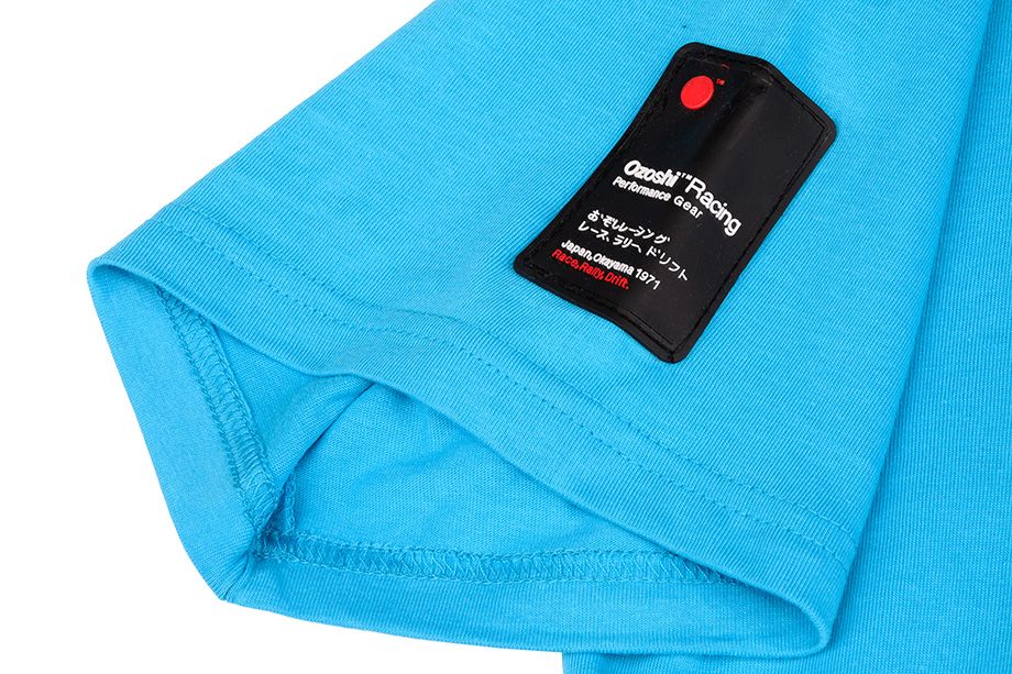 Ozoshi Herren T-Shirt  Yoshito blau O20TSRACE005