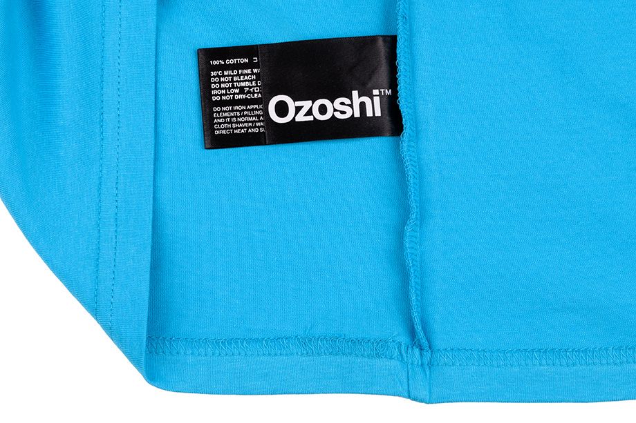 Ozoshi Herren T-Shirt  Yoshito blau O20TSRACE005