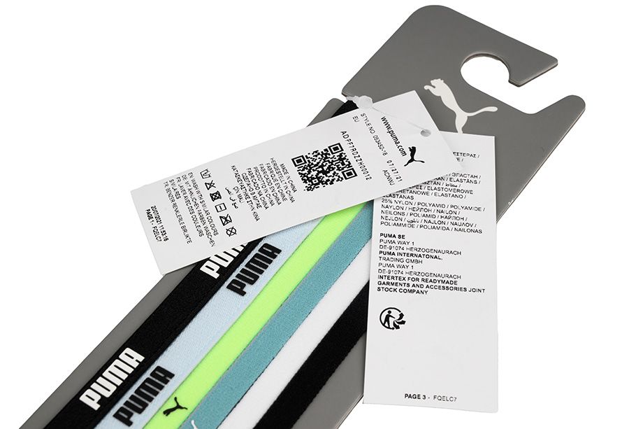 PUMA Stirnband AT Sportbands (6pcs) Fizzy Light 53452 18 PUMA Stirnband AT Sportbands (6pcs) Fizzy Light 53452 18