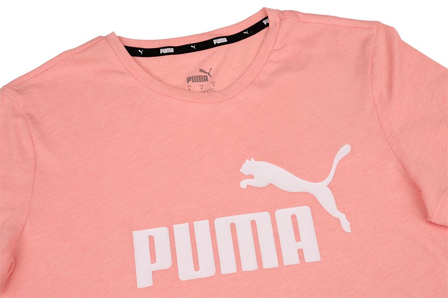 Puma Damen T-Shirt ESS Logo Heather Tee 586876 26