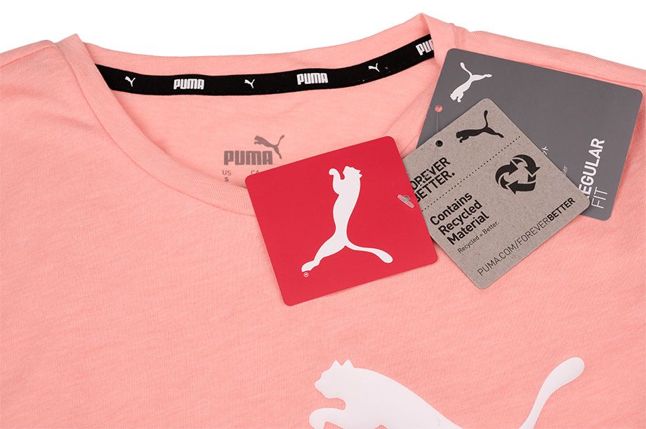 Puma Damen T-Shirt ESS Logo Heather Tee 586876 26