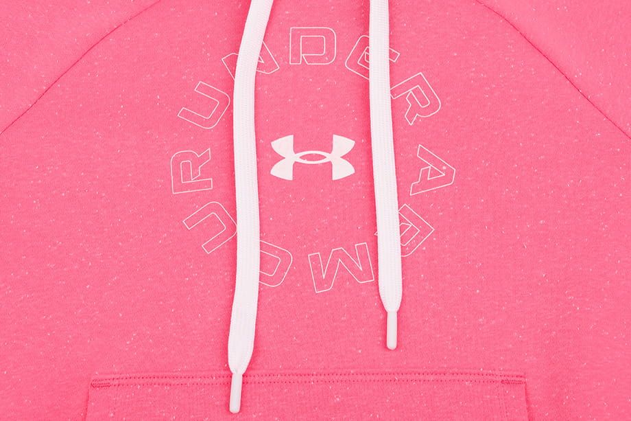 Under Armour Kapuzenbluse Damen Rival Fleece Metallic Hoodie 1356323 668