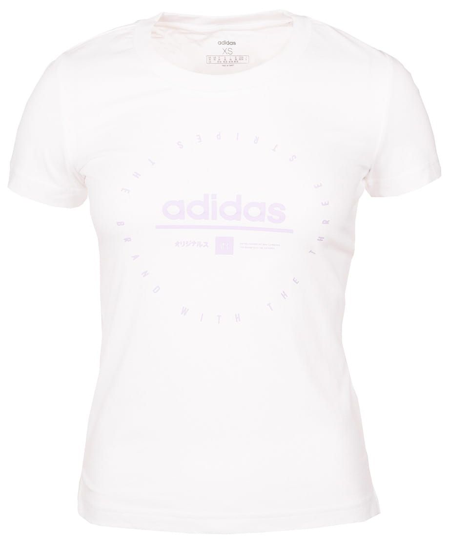 adidas Damen T-Shirt Women Circular Graphic FM6149