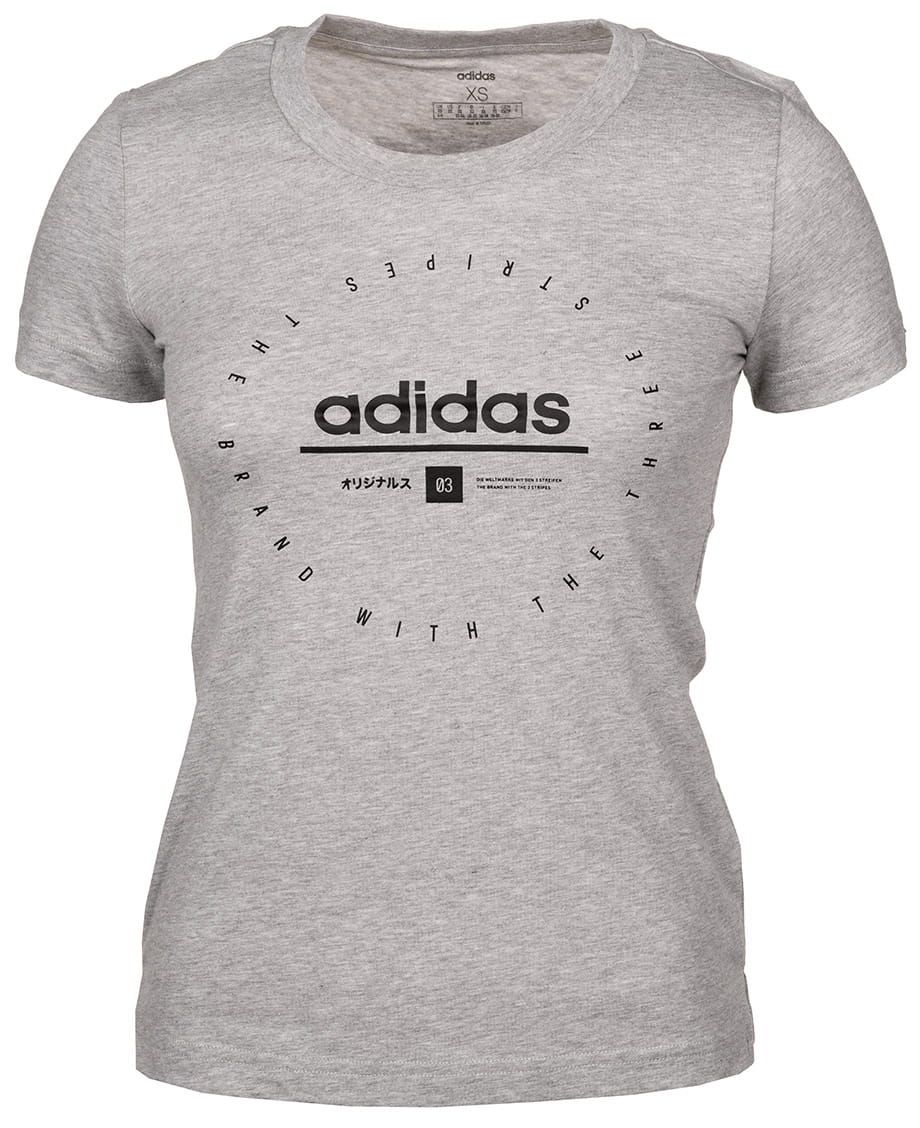 adidas Damen T-Shirt Women Circular Graphic FM6151