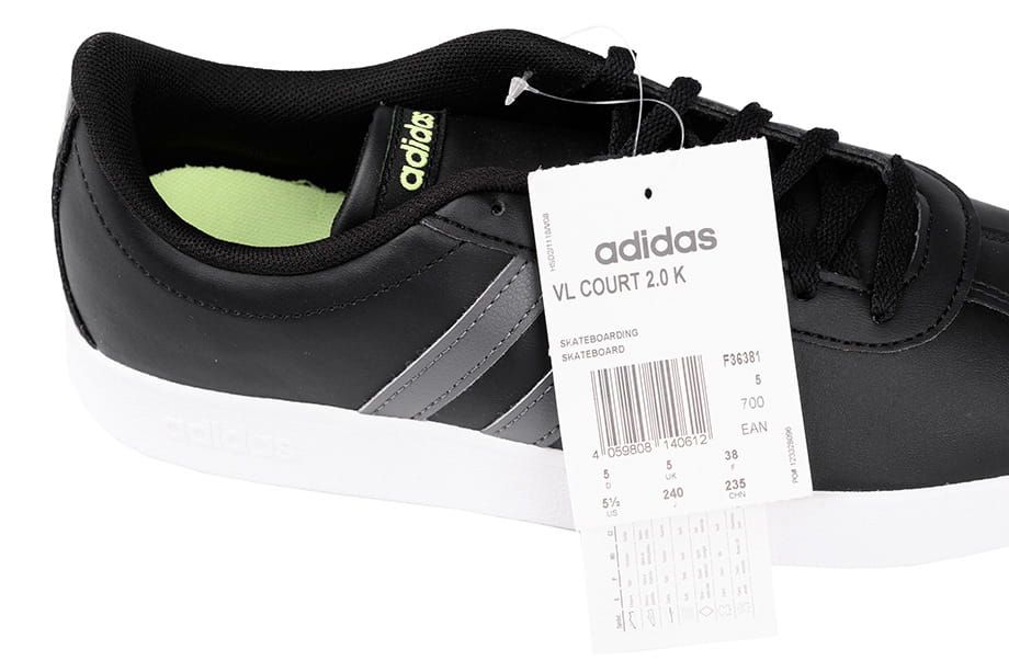 adidas Kinderschuhe Court 2.0 K F36381