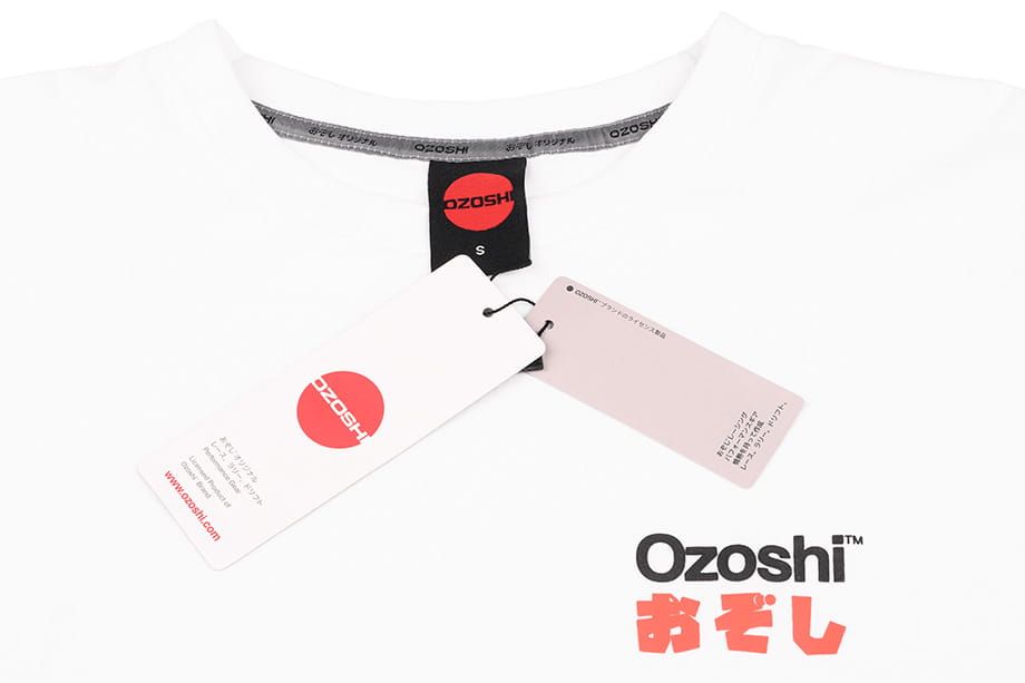 Ozoshi Herren T-Shirt Isao weiß TSH O20TS005