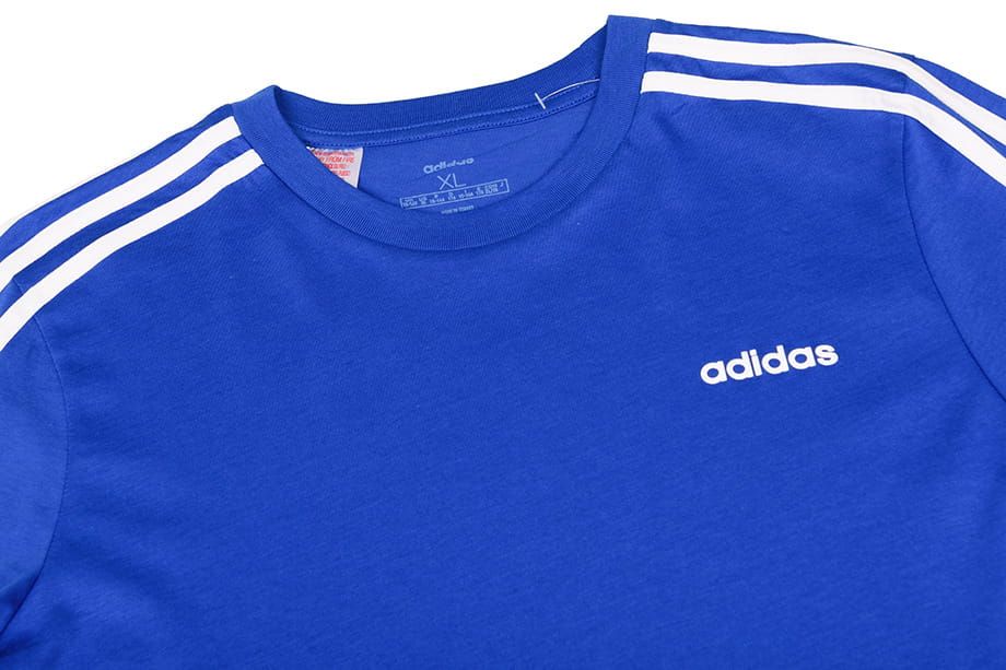 Adidas T-Shirt Jungen Kinder 3-Stripes Crew Nacken Sport Unisex EI7984