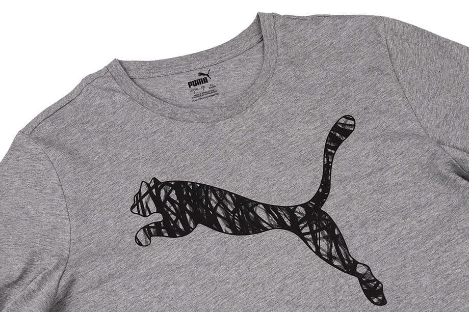 PUMA T-Shirt Herren Cat Basic Tee 584506 03