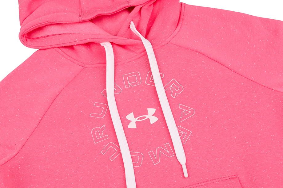 Under Armour Kapuzenbluse Damen Rival Fleece Metallic Hoodie 1356323 668