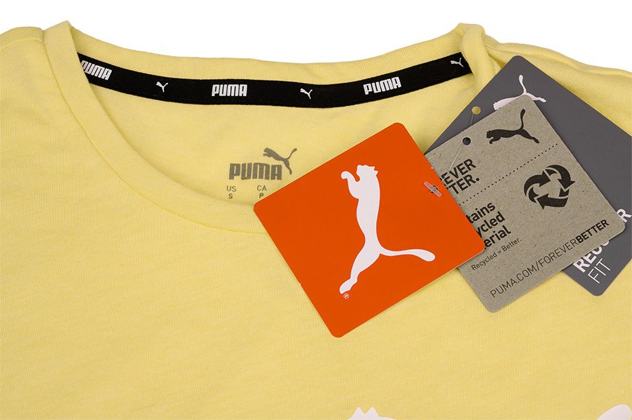 Puma Damen T-Shirt ESS Logo Heather Tee 586876 40