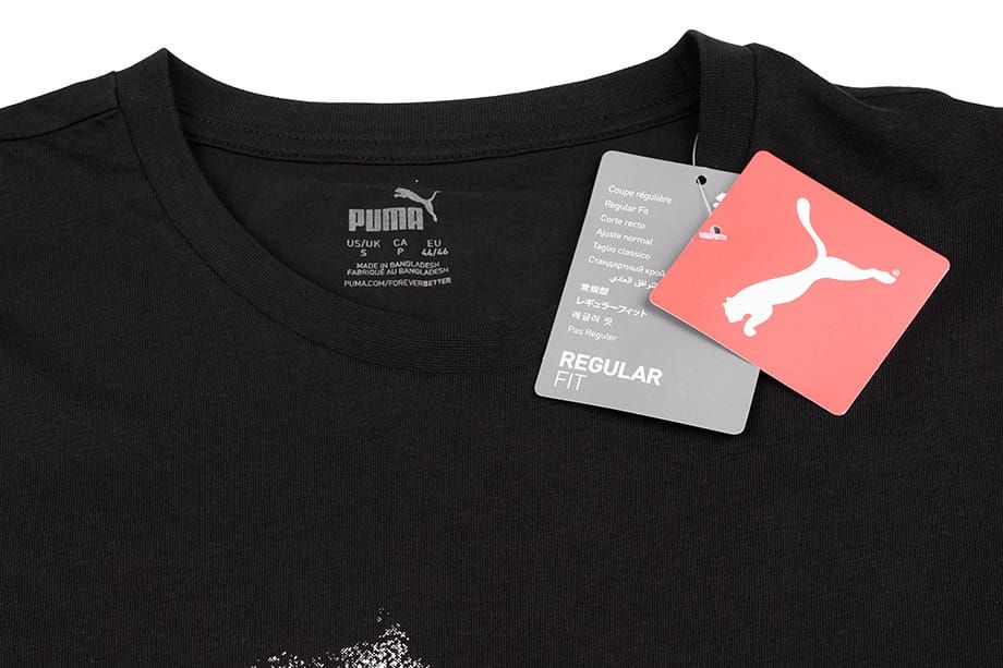 PUMA T-Shirt Herren Cat Basic Tee 584506 01