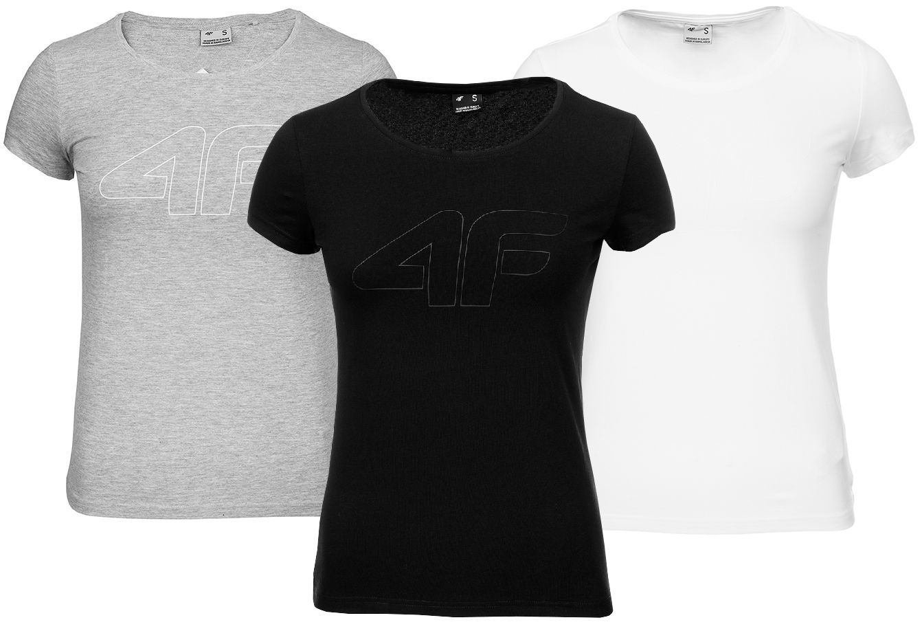 4F Damen T-Shirts Set H4L22 TSD353 10S/27M/20S