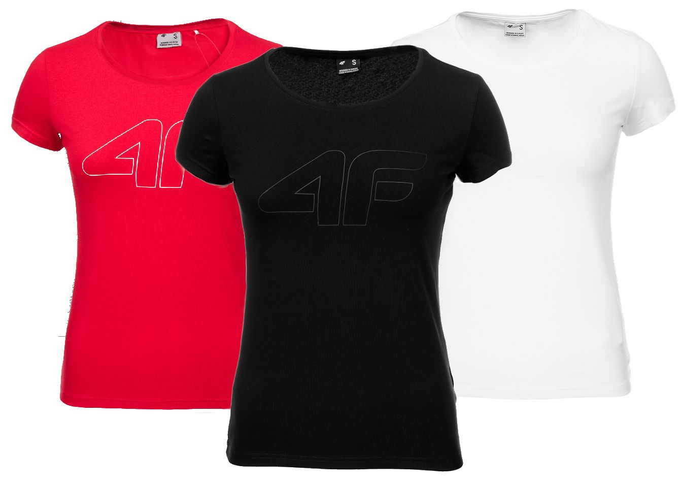 4F Damen T-Shirts Set H4L22 TSD353 10S/62S/20S
