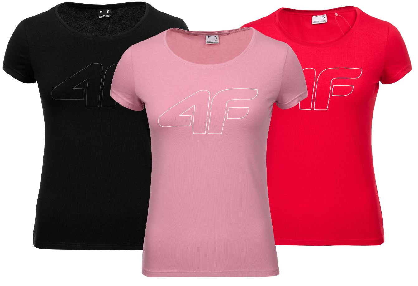 4F Damen T-Shirts Set H4L22 TSD353 56S/62S/20S