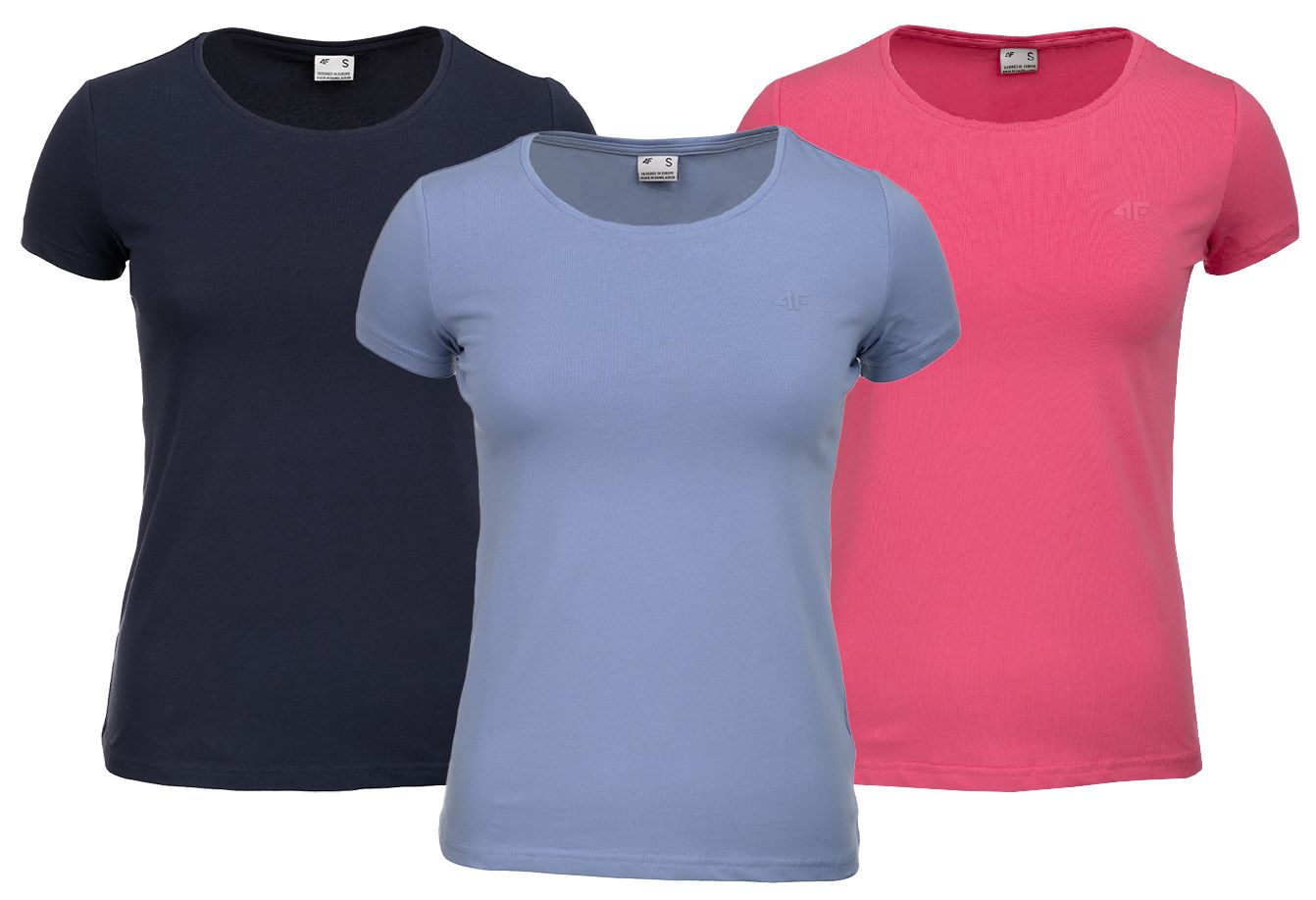 4F Damen T-Shirts Set H4Z22 TSD350 63S/32S/30S