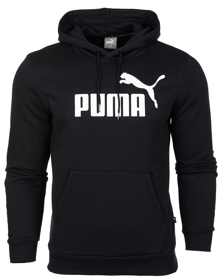 PUMA Herren Sweatshirt Essentials Hoody Fleece Big Logo 851743 01