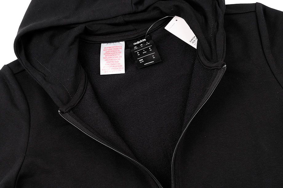 adidas Kinder-Sweatshirt Youth Essentials Linear Full Zip Hoodie EH6124