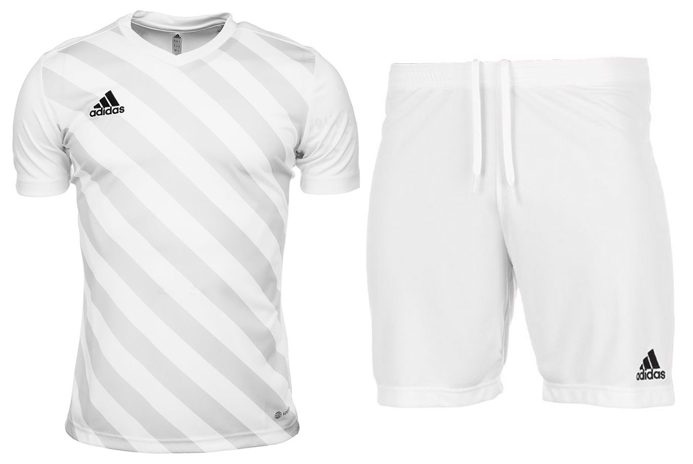 adidas Kinder Sport-Set T-shirt Kurze Hose Entrada 22 Graphic Jersey HF0120/HG6292