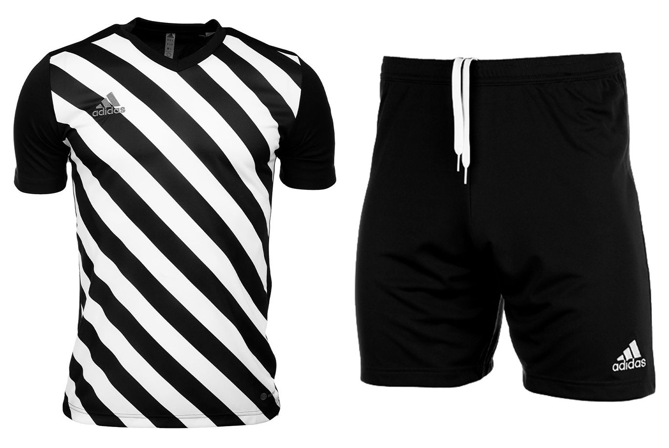adidas Kinder Sport-Set T-shirt Kurze Hose Entrada 22 Graphic Jersey HF0123/H57502