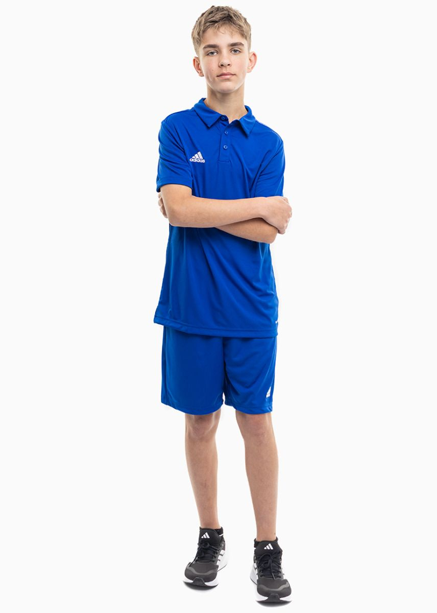 adidas Kinder Sport-Set T-shirt Kurze Hose Entrada 22 Polo HG6289/HG6291