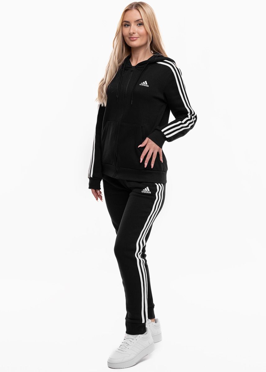 adidas Damen Trainingsanzug Essentials 3-Stripes Full-Zip Fleece HZ5743/HZ5753