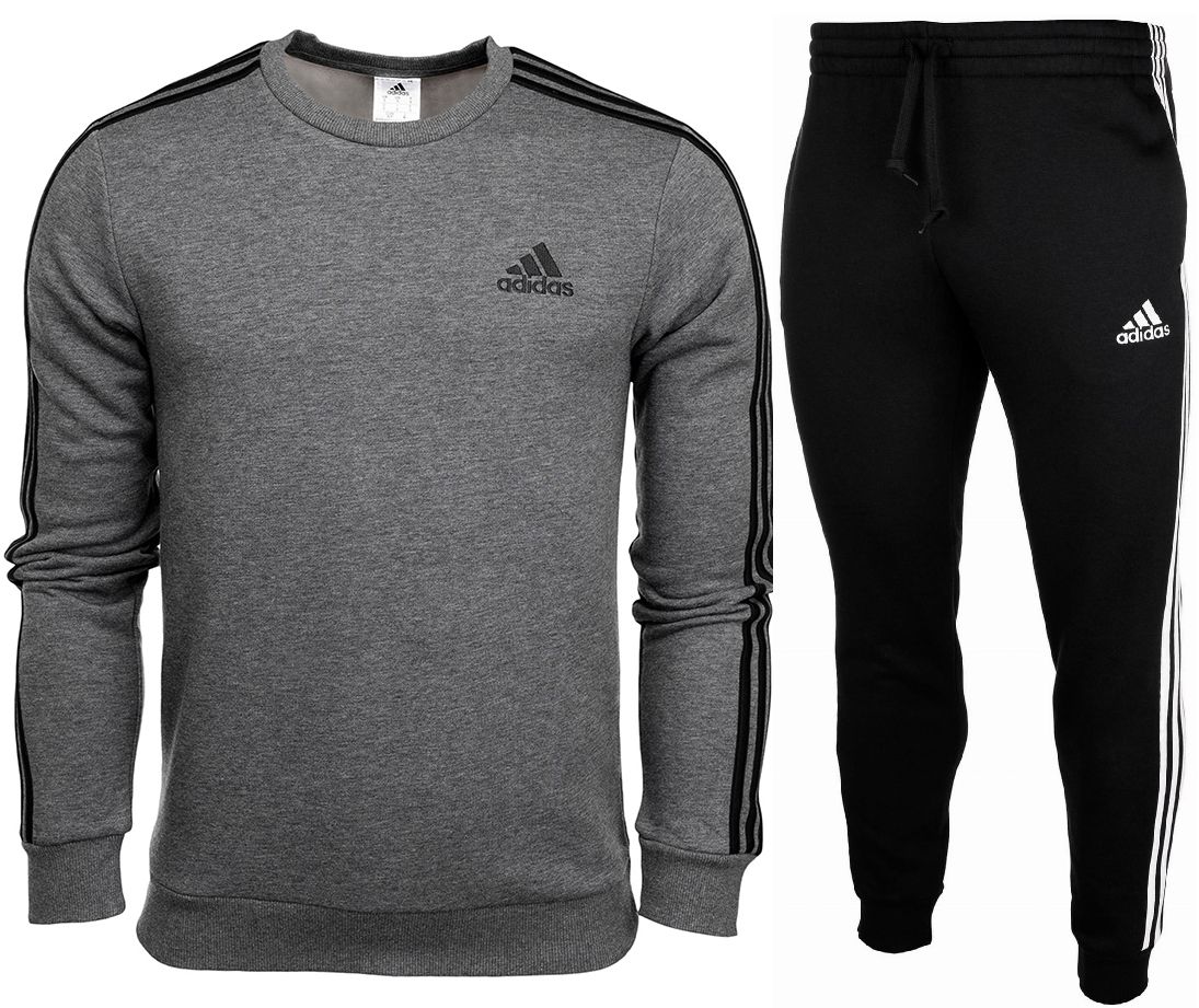 adidas Herren Trainingsanzug Essentials Sweatshirt H12166/GK8821
