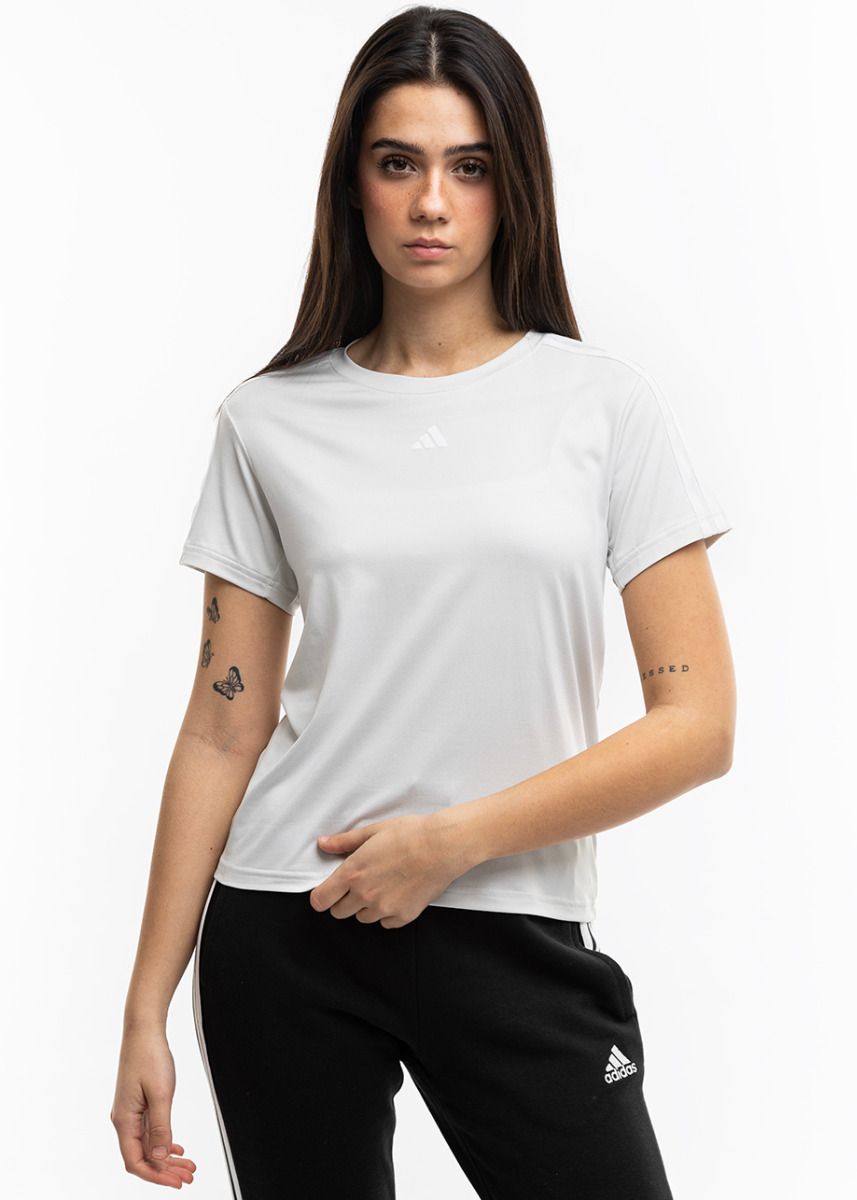 adidas Damen T-Shirt Aeroready Train Essentials 3-Stripes Tee HZ5681