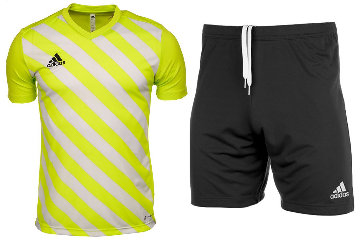 adidas Sport-Set T-shirt Kurze Hose Entrada 22 Gfx Jsy HF0118/H57504
