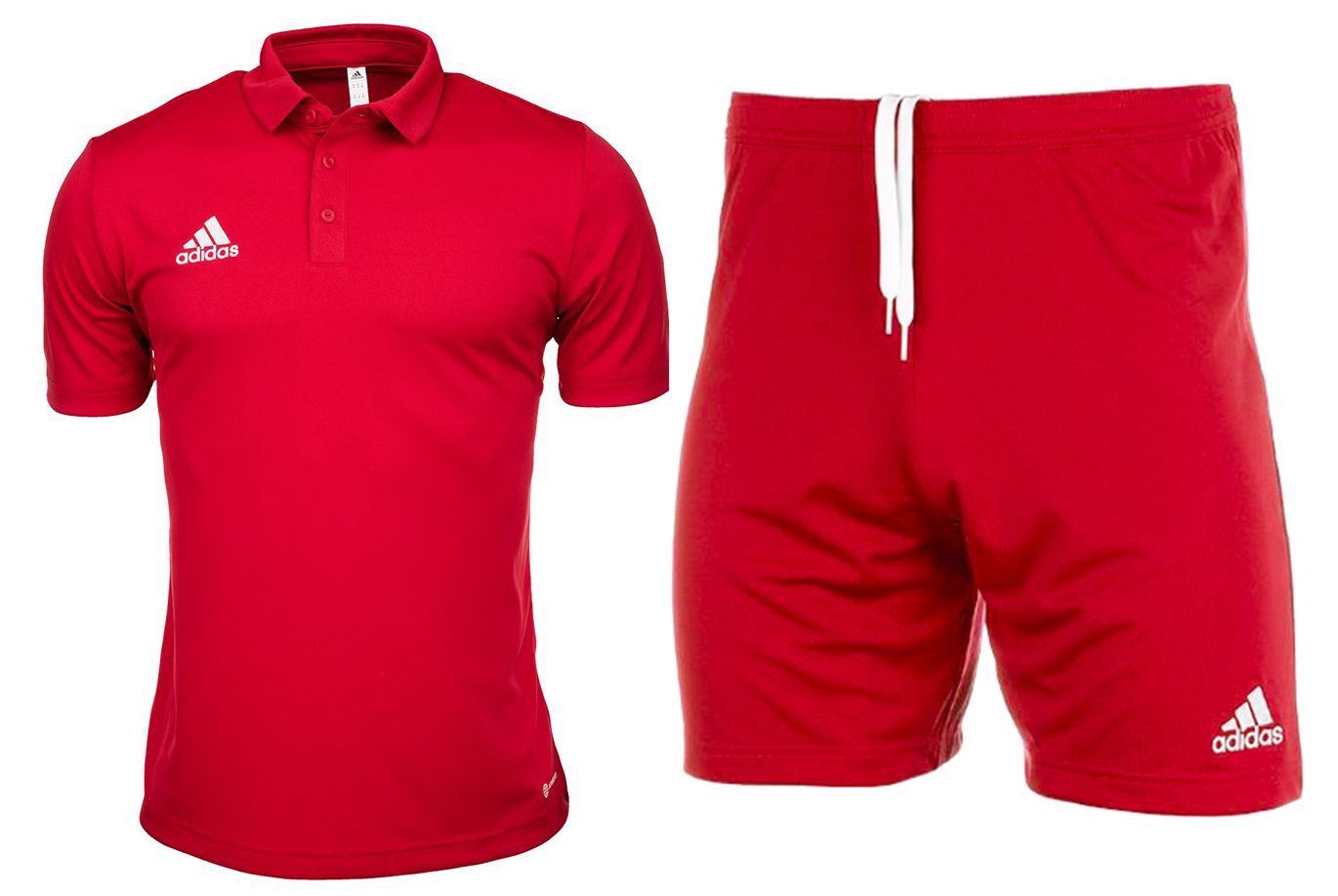 adidas Sport-Set T-shirt Kurze Hose Entrada 22 Polo H57489/H61735
