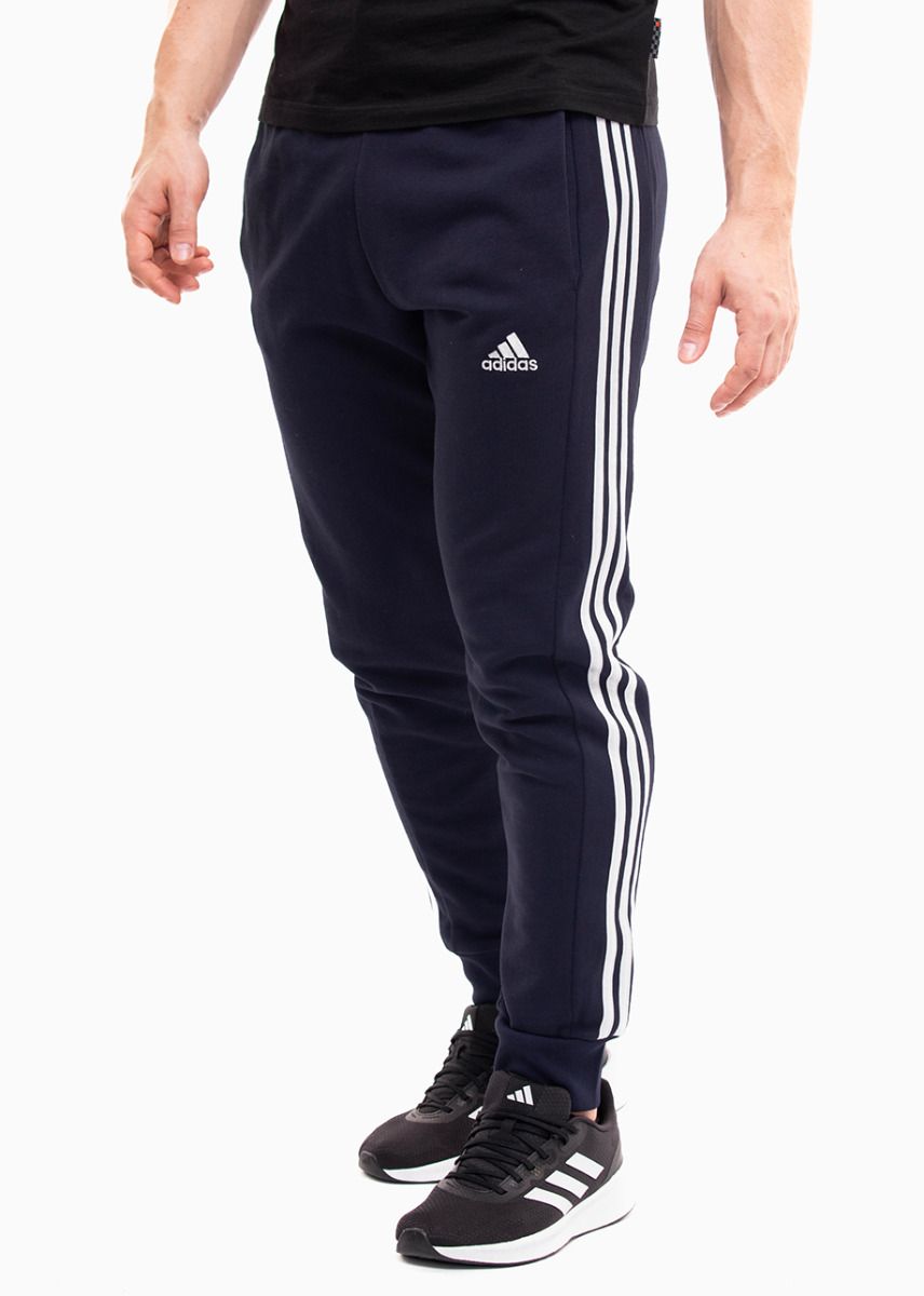 adidas Herrenhose Essentials French Terry Tapered Cuff 3-Stripes IC9406