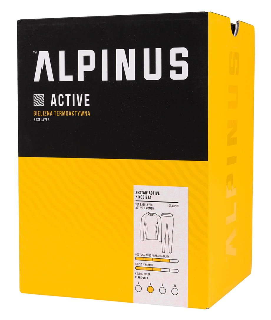Alpinus Thermoaktive Unterwäsche für Damen Active Base Layer Set GT43253